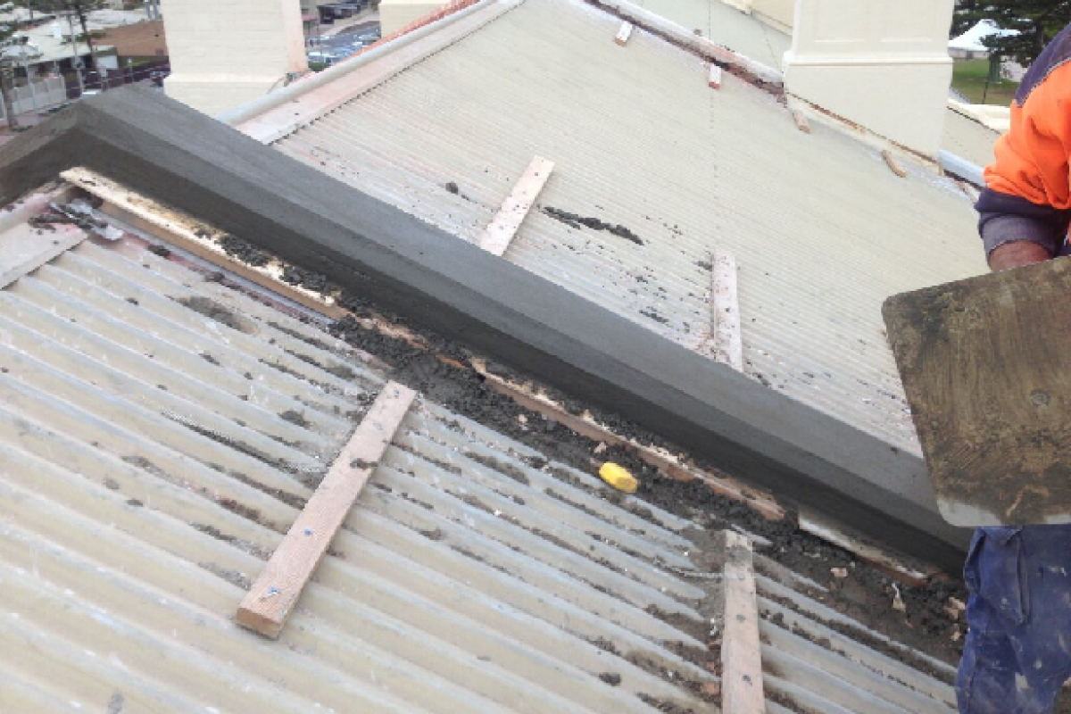 Roof parapets